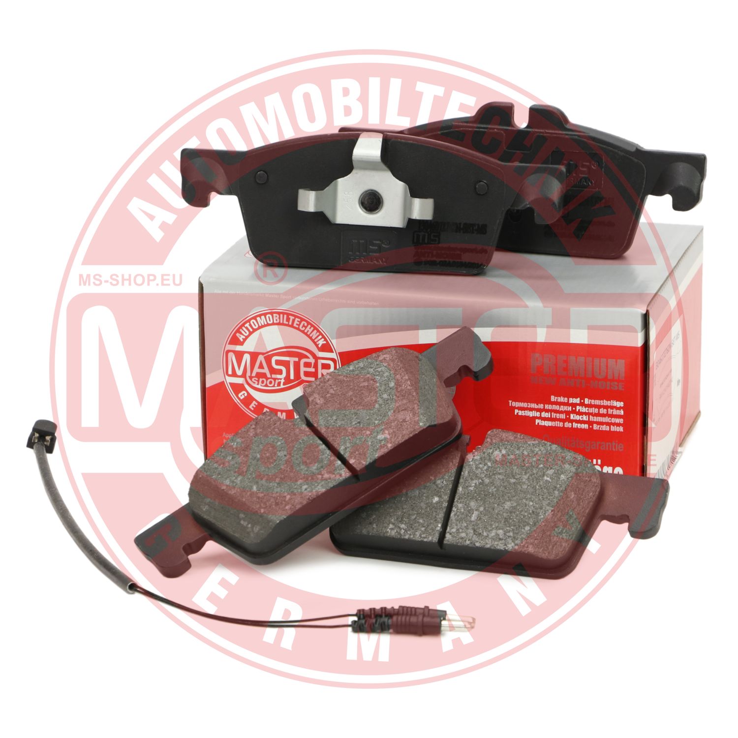 Placute frana MASTERSPORT GERMANY 13046072762N-SET-MS